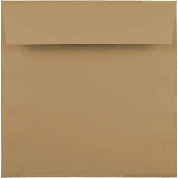 6 1/2 x 6 1/2 Square Envelopes - Tan 28lb