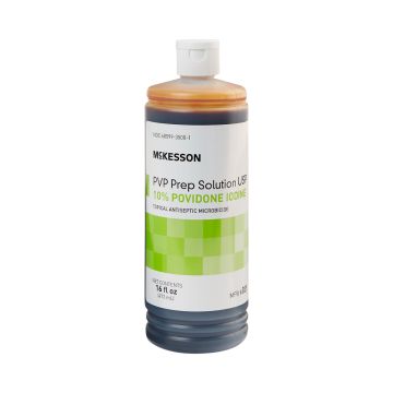 Povidone Iodine Prep Solution 16 oz. Bottle - Each