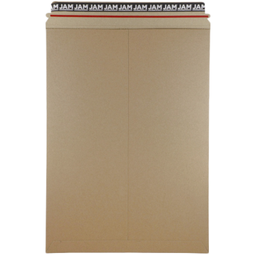 13 x 18 Photo Mailer Envelopes with Peel & Seal - Brown Kraft 130lb