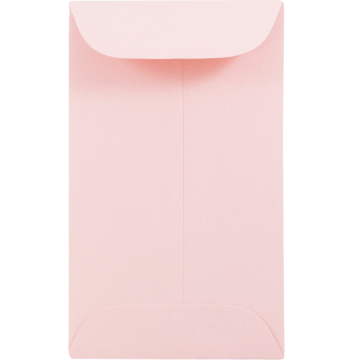 #3 Coin Envelopes (2 1/2 x 4 1/4) - Baby Candy Pink 32lb