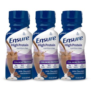 Ensure Active High Protein Ready-to-Drink Shake, 8 oz Bottle by Abbott Nutrition - Chocolate