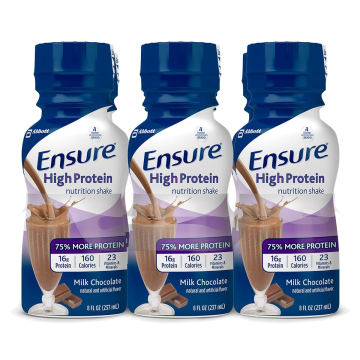 Ensure Active High Protein Ready-to-Drink Shake, 8 oz Bottle by Abbott Nutrition - Chocolate