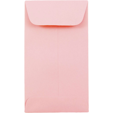 #6 Coin Envelopes (3 3/8 x 6) - Baby Candy Pink 32lb