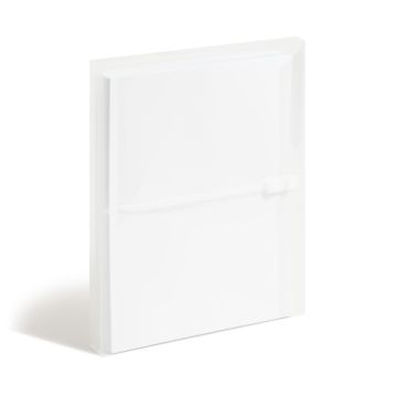 Poly Envelopes with Hook and Loop Closure, 1-1/4 Inch Expansion, Side Load - Assorted Colors / Letter / 6