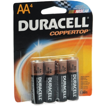 Alkaline Battery Duracell Coppertop - Alkaline Battery Duracell Coppertop AA Cell 1.5V Disposable 4 Pack