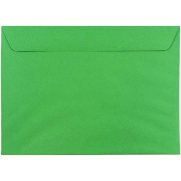 9 x 12 Booklet Envelopes - Holiday Green 32lb