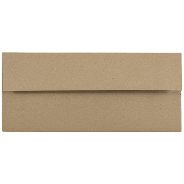 #10 Square Flap Envelopes (4 1/8 x 9 1/2) - Grocery Bag 28lb