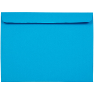 9 x 12 Booklet Envelopes - Pool Blue 32lb
