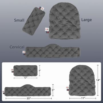 MicroBeads Moist Heat Therapy-Gray - Small