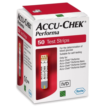 Accu-Chek Performa Blood Glucose Test Strips 50 Count