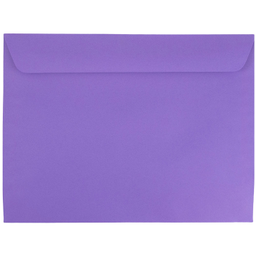 9 x 12 Booklet Envelopes - Violet Grape Purple 28lb