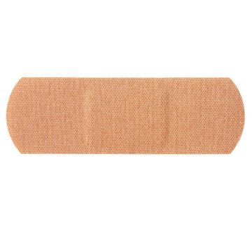 Adhesive Bandages, Sterile Tan Fabric Band-Aids 1 x 3", 100/Box