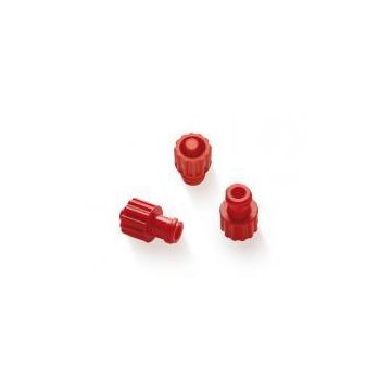 Red Male and Female Luer Lock Cap