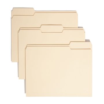 100% Recycled File Folders - Manila / Legal / 100
