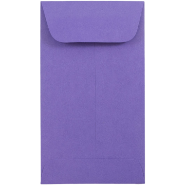 #5 1/2 Coin Envelopes (3 1/8 x 5 1/2) - Violet Grape Purple 28lb