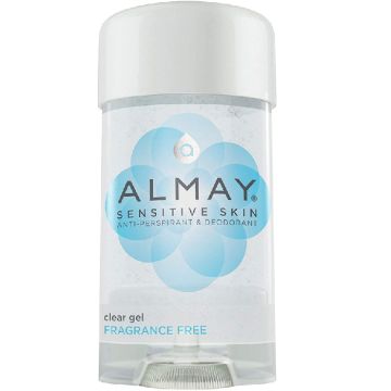 Almay Sensitive Skin Clear Gel Anti-Perspirant & Deodorant Fragrance Free 2.25 oz