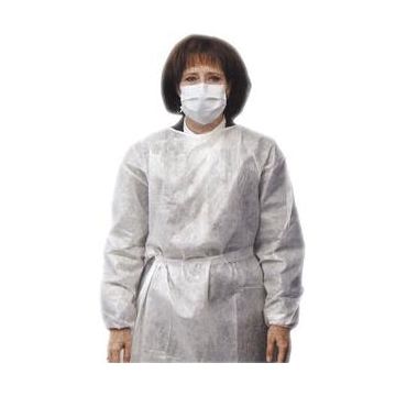 Impervious Gown Regular, White - Package of 10