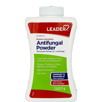 Antifungal Powder 2.5 oz by Leader