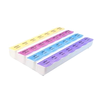 Apex Medical 7-day Medication Planner Spanish Guide - Singles