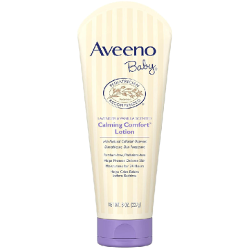 Aveeno Baby Calming Comfort Lotion with Lavender & Vanilla Scent 8 oz