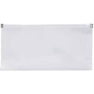 #10 Business Plastic Envelopes with Zip Closure - Clear