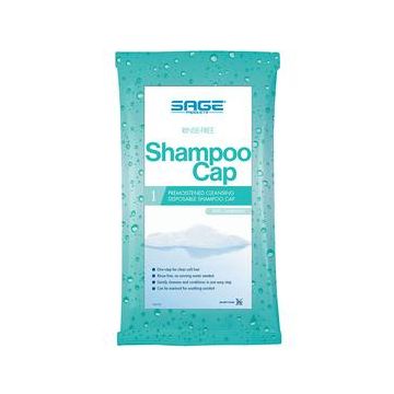 Shampoo Cap Comfort 1 per Pack Individual Packet Powder Scent