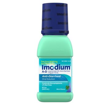 Anti-Diarrheal Imodium A-D 1 mg Strength Liquid 8 oz.