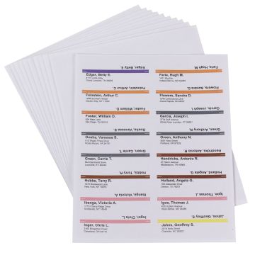 Viewables hanging File Folder Label Refills