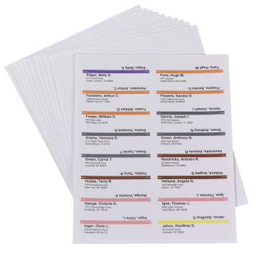 Viewables hanging File Folder Label Refills