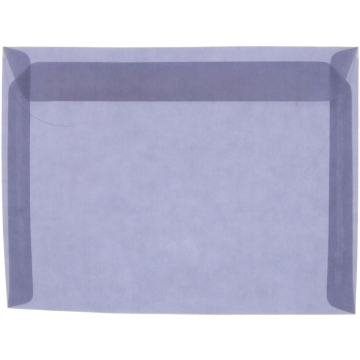 9 x 12 Booklet Envelopes - Wisteria Purple Translucent 30lb
