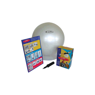 Fitball Exercise Ball 65Cm, Pearl, Latex-Free