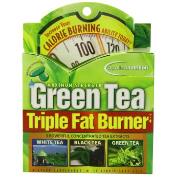 APPLIED NUTRITION Supplements & Health, Green Tea Triple Fat Burner, 30 Softgels