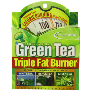 APPLIED NUTRITION Supplements & Health, Green Tea Triple Fat Burner, 30 Softgels