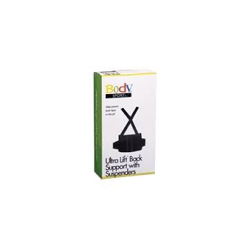 Ultra Lift Back Supports with Suspenders by Body Sport - X-Small, 26 inch €“ 34 inch