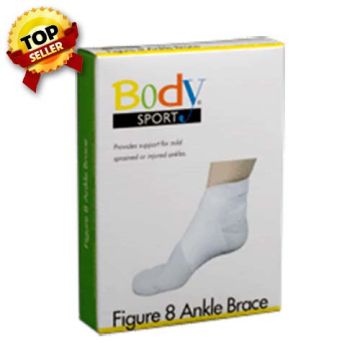 Body Sport Figure 8 Ankle Brace - Small (6 1/2 inch x 7 1/2 inch)