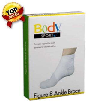 Body Sport Figure 8 Ankle Brace - Small (6 1/2 inch x 7 1/2 inch)