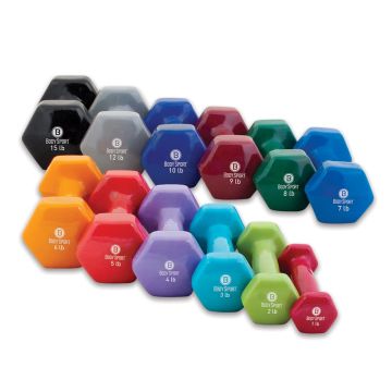 Body Sport Vinyl Dumbbell - 1 lbs