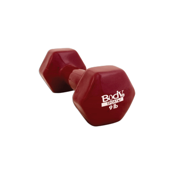 Body Sport Vinyl Dumbbell, 9 Lbs