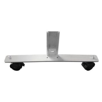 Best-Rite Standard Modular Panel Connector - T-Base Foot with Caster