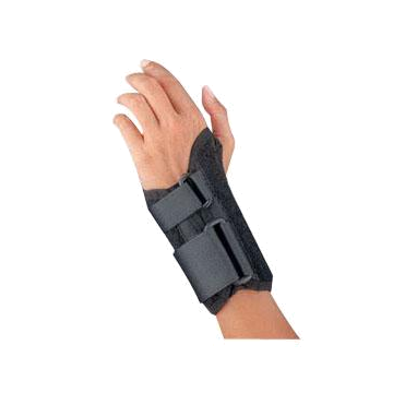 Pro-Lite Wrist Splint by BSN Jobst - Left, Small, Black, 8 inch
