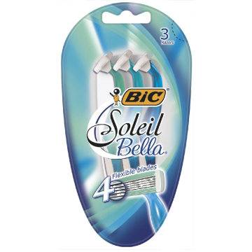 Bic Soleil Bella Razor Triple Blade Razors 3 Pack