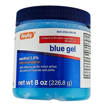 Blue Gel, 8 oz by Rugby