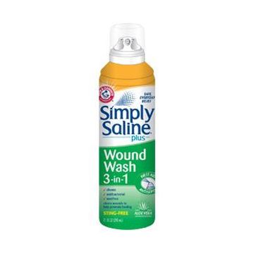 Saline 3 in 1 Wound Wash, 7.1 oz - Singles