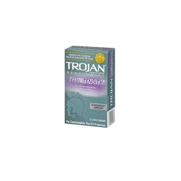 Trojan™ Thintensity UltraSmooth Lubricated Condom 12 Count