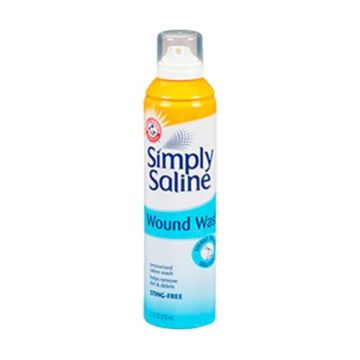 Church & Dwight Simply Sterile Wound Wash Saline 7 Oz, 210 cc