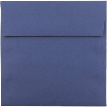 5 1/2 x 5 1/2 Square Envelopes - Presidential Blue 32lb