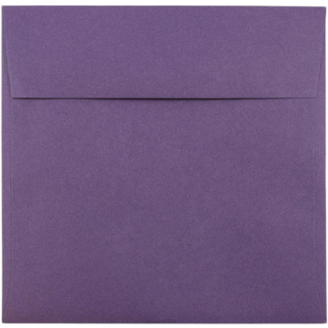 8 1/2 x 8 1/2 Square Envelopes - Dark Purple 28lb
