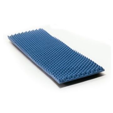 Medi-Pak Mattress Overlay Convoluted Foam by McKesson - Size: 33 X 72 X 2 Inch, Overlay: 3/8 inch.
