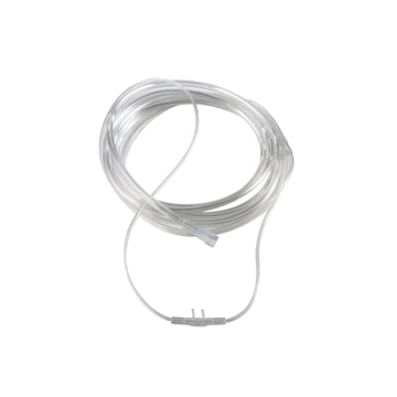 Roscoe Medical Pediatric Curved Soft Nasal Cannula with 7' Crush-Resistant Tubing - Case of 50