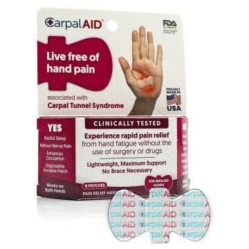 CARPAL AID Pain Relief - 6 Small Patches